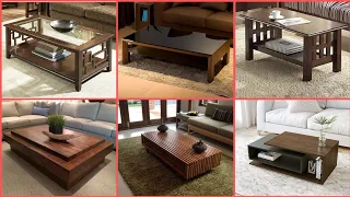 Beautiful glass center table designs | wooden coffee table designs