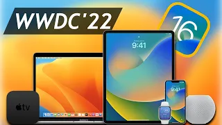 iOS 16, watchOS 9, macOS Ventura, Macbook Air M2, iPadOS 16 | Что показали на WWDC 2022