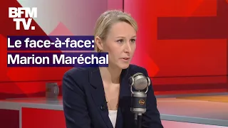 "Aya Nakamura ne chante pas en français": l'interview de Marion Maréchal sur BFMTV et RMC