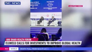 Abu Dhabi Health Forum: Tony Elumelu Calls For Investments To Improve Global Health