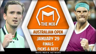 Australian Open Picks and Bets 1/29/22 | Men's Final Round | Tennis Predictions | 2022 Tennis