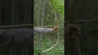 100% BAMBOO BOW,handmade in wilderness.