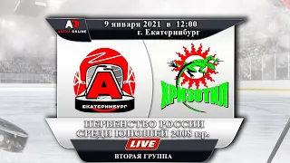 Первенство России среди юношей 2008г.р. Авто (г. Екатеринбург) - Хризотил (г. Асбест)