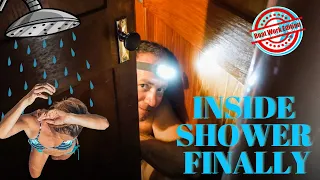 Finally a working inside SHOWER | LOTS of BOAT WORK | Ep 307