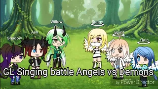 Gacha Life Singing battle Angels vs Demons