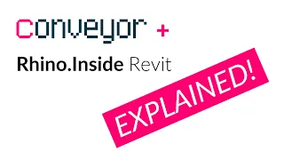 Conveyor and Rhino.Inside Revit Explained! Creating a simple Rhino and Revit experience...