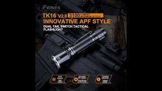 TK16 V2.0 DUAL TAIL SWITCH TACTICAL FLASHLIGHT