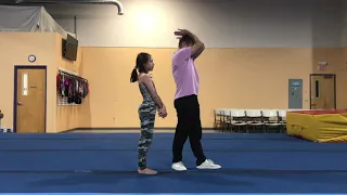 Beginner Gymnastics   Backward Roll