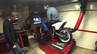 Parmakit 110cc Top speed dyno testbank