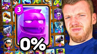 😫❌NUR SCHLECHTE KARTEN WÄHLEN im MEGA AUSWAHL Modus... (Sensation?!) | Clash Royale Deutsch