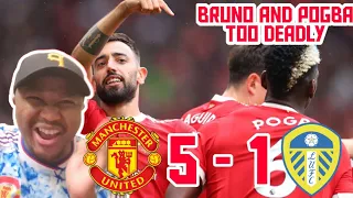 Manchester United 5-1 Leeds United MATCH REACTION