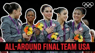 Team 🇺🇸 Women's 🤸‍♀️ Artistic Gymnastics All Around Final London 2012!