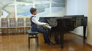 Хотченков Пётр, 12 лет - Открытый конкурс юных музыкантов в номинации "Фортепиано"