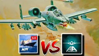 A-10 Thunderbolt II  In Modern Warships VS Armed Air Forces PART 2