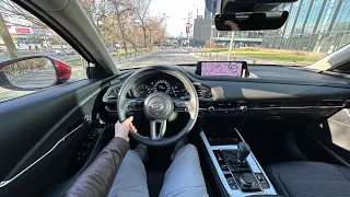 New Mazda CX-30 e-Skyactiv G 2024 Test Drive POV