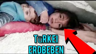 Kleines Mädchen rettet ihren Bruder beim Erdbeben in der Türkei