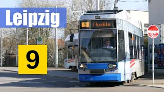 [Doku] Linie 9 Leipzig | S-Bhf Connewitz - Thekla (2017) | Linien im Portrait