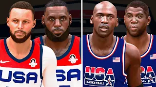 2024 Team USA vs. the Dream Team