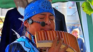 Magic flutes of Indians on the Ethnopicnic! Pacari.