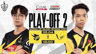 VÒNG PLAYOFFS 2: TEAM FLASH vs V GAMING  - ĐTDV mùa Xuân 2021