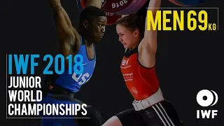 Men's 69kg A | IWF Junior World Championships 2018