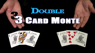 Double 3 Card Monte (Teleportation Card Magic) ~ An In Depth Tutorial