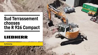 Liebherr - Sud Terrassement chooses the R 926 Compact