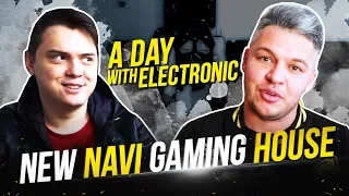 A day with electronic. New NAVI gaming house