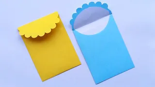 How To Make Envelope [Without Tape] With Paper| Making Easy Envelope With Paper [With Glue And Tape]