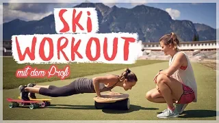 SKI WORKOUT & Bein Training mit PROFI Viktoria Rebensburg