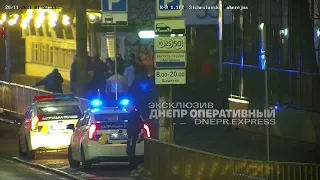 Стрельба возле гостиницы  «Днепропетровск»