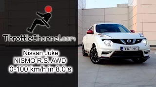 Nissan Juke NISMO R.S. Xtronic acceleration - ThrottleChannel.com