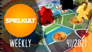 Weekly 41/2021 // Brettspiel-Reviews, Spieletreff, Preview