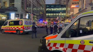 Man stabs 6 to death at busy Sydney shopping center in Australia