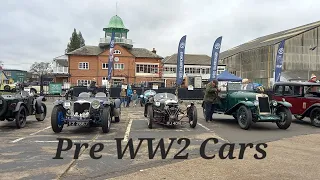 Vintage Sports Car Club day at Brooklands Museum Part 1.