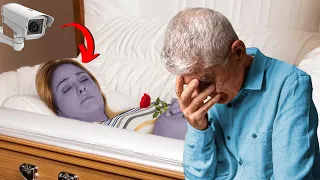 Grieving Dad Keeps A Camera In His Daughter’s Coffin. When He Turns It On At Night, He Screams "NO!"