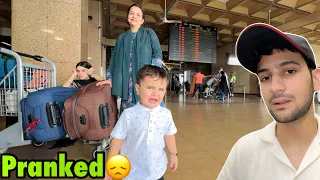 Airport par hamare sath prank hogaya😞 | unexpected 🥲