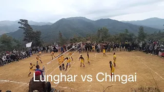 RKL men's volleyball between Chingai and Lunghar