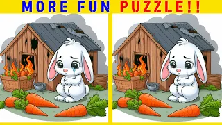 【Spot the Difference】 Discover 5 hidden differences and be amazed! | Fun Brain Teaser Challenge 054