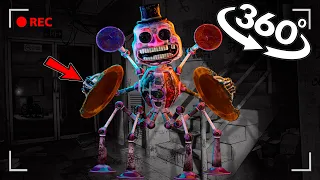 360° VR FNAF Little Music Man in real life / Attack in the hospital