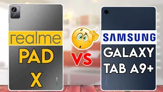 Samsung Galaxy Tab A9 Plus  vs realme Pad X : Winner 🤨❓