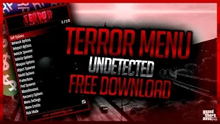 TERROR MOD MENU GTA 5 2022 | FREE PC DOWNLOAD | GTA V ONLINE TUTORIAL