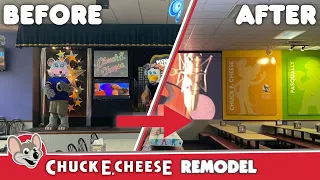 Chuck E. Cheese Remodel Process - Florence, KY