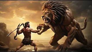Hércules X leão de Nemeia ‐  A Primeira Batalha