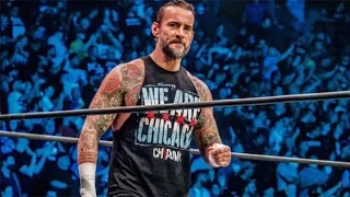 CM Punk final Entrance/appearance on AEW! All Out 2022 Chicago, IL