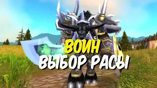 ВЫБОР РАСЫ ДЛЯ ВОИНА в World of Warcraft Classic