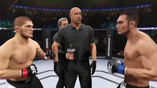 UFC 2 на (PS4) бой KHABIB NURMAGOMEDOV vs TONY FERGUSON