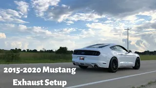 2015-2020 Mustang GT Exhaust- Ford Performance Side Exit