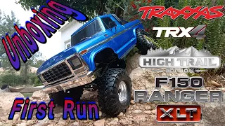 Unboxing Traxxas Trx4 Ford Ranger F150 XLT High Trail edition ￼#TraxxasF150