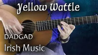 Yellow Wattle - Irish Guitar - DADGAD Fingerstyle Double Jig